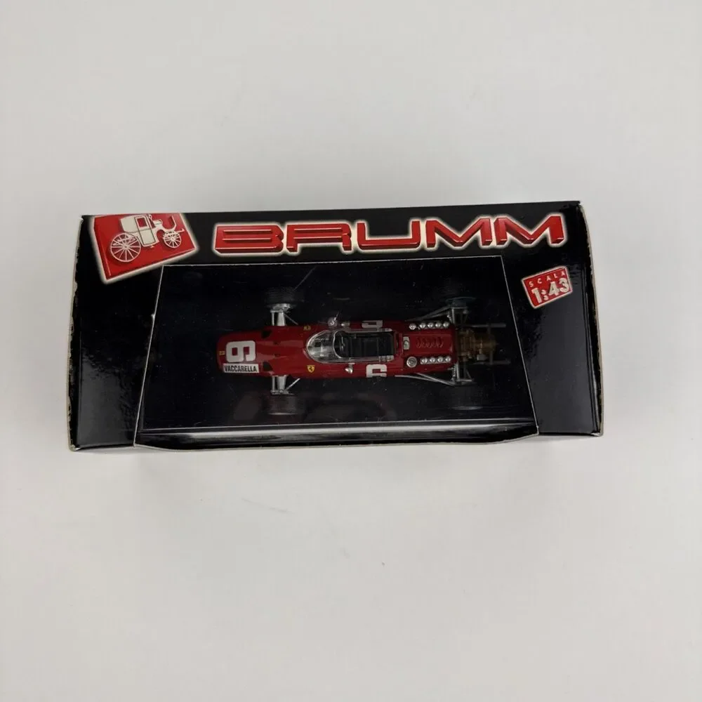 Brumm 1:43 R296 Ferrari 158 G.P. Italia (1965) Red #6